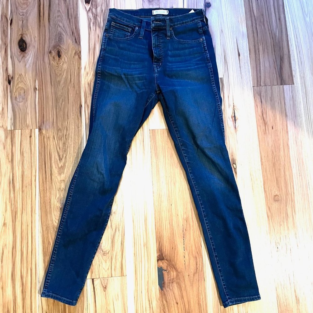 Madewell jeans - 28T 10" high-rise skinny jeans in hayes wash - TALL length